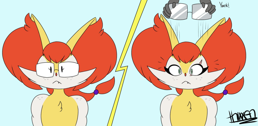 1female anthro anthro_only braixen furry furry_only irene_(thixxen) nintendo pokémon_(species) pokemon pokemon_(species) thixxen