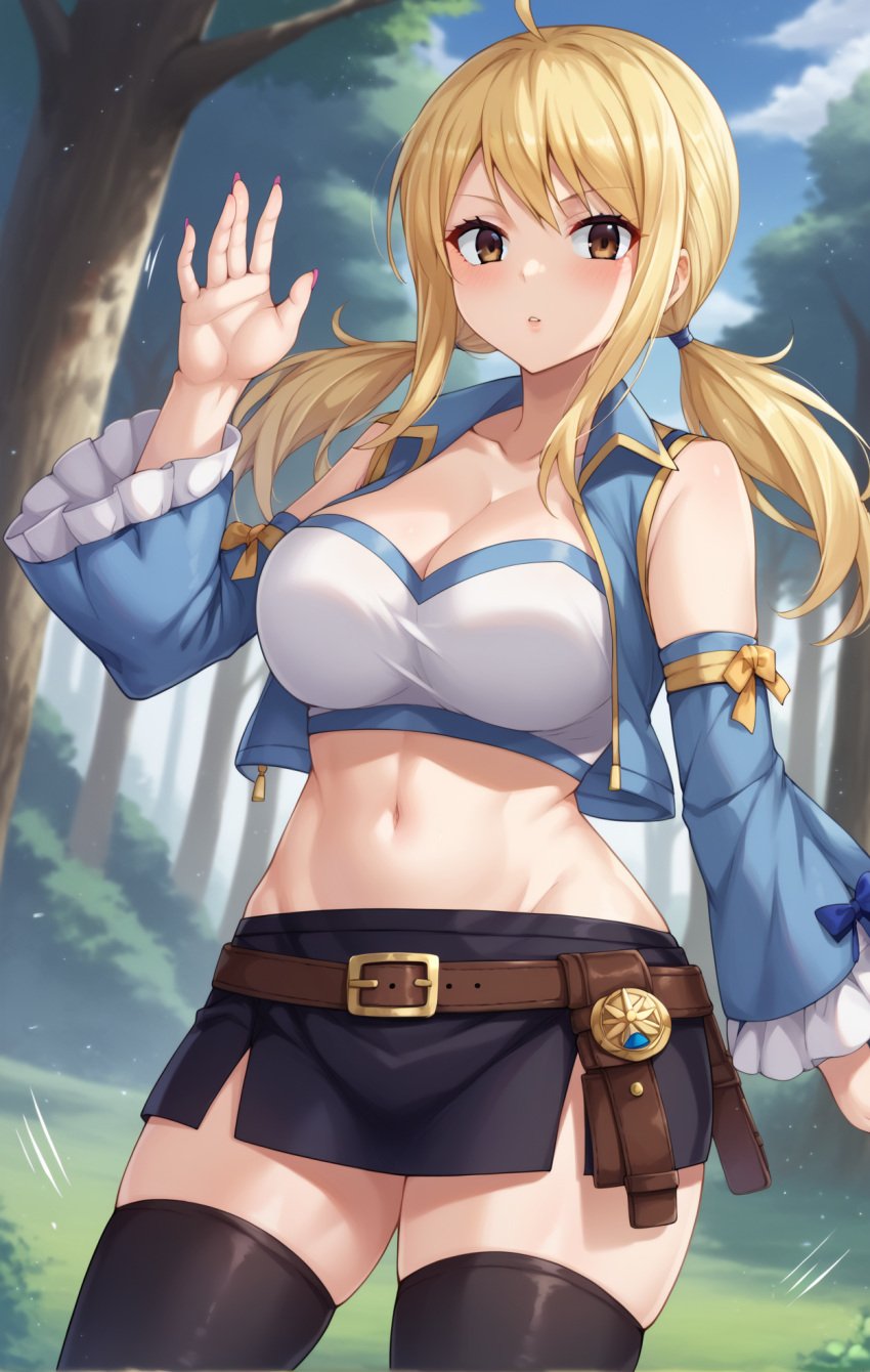 ai_generated big_breasts blonde_hair fairy_tail kawaii_waifus lucy_heartfilia patreon preview