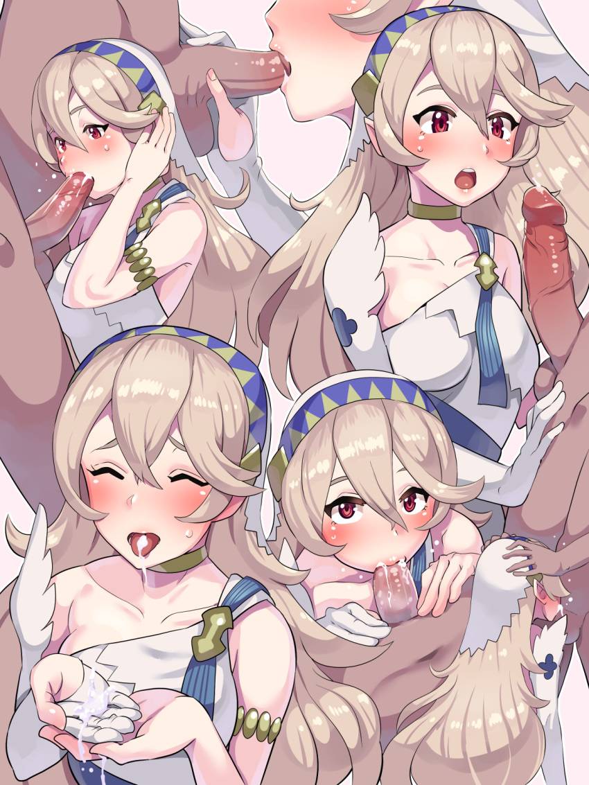 balls blush boris_(noborhys) corrin_(female)_(adrift)_(fire_emblem) corrin_(fire_emblem) corrin_(fire_emblem)_(female) cum cum_in_mouth cum_inside edit elbow_glove elbow_gloves elf fellatio female fire_emblem fire_emblem_fates glove gloves grey_hair hand_on_another's_head hand_on_head human male male_pov nintendo one_glove oral penis pov red_eyes sex straight uncensored white_hair