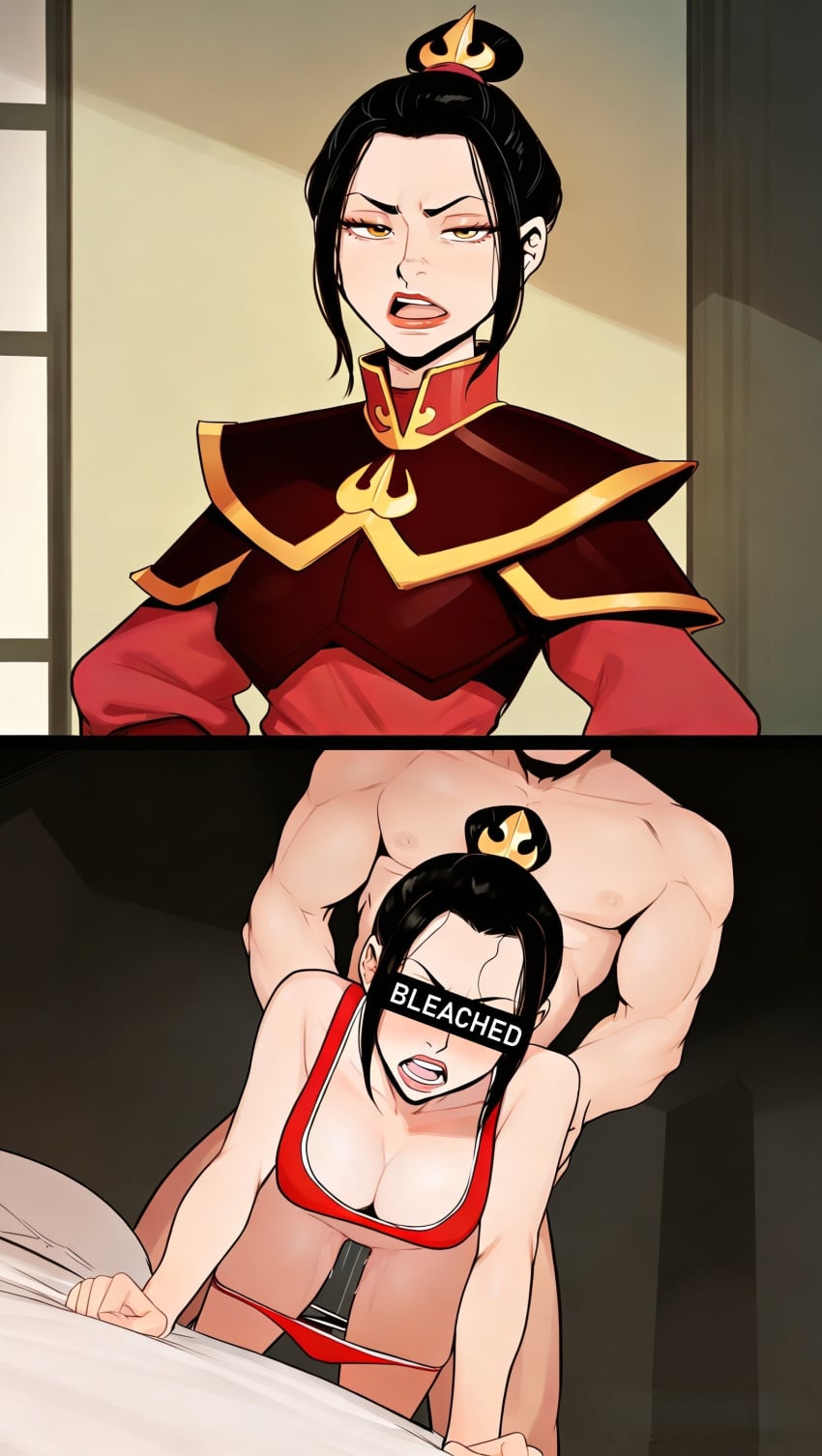 1girls 2koma adjusting_clothes ai_generated airhead areola areola_slip areolae areolae_slip armor artist_request asian_female avatar_the_last_airbender azula bare_shoulders big_breasts bimbo black_hair bleached bleached_clothing boobs boobs_bigger_than_head bra braided_ponytail branded breasts breedable breedable_hips busty child_bearing_hips collarbone dark-haired_female dark_hair eyelashes female female_focus fire_nation half-closed_eyes happy happy_female happy_sex hips huge_areola huge_areolae huge_breasts huge_tits imminent_sex instant_loss instant_loss_2koma interracial large_areola large_areolae large_breasts large_tits light-skinned_female long_hair looking_at_viewer making_a_porno nipples pink_nipples porn porn_star pornography rack sex shorts solo solo_female solo_focus sports_bra sports_shorts sportswear steam straight tagme thick thick_thighs thighs vaginal_penetration yellow_eyes