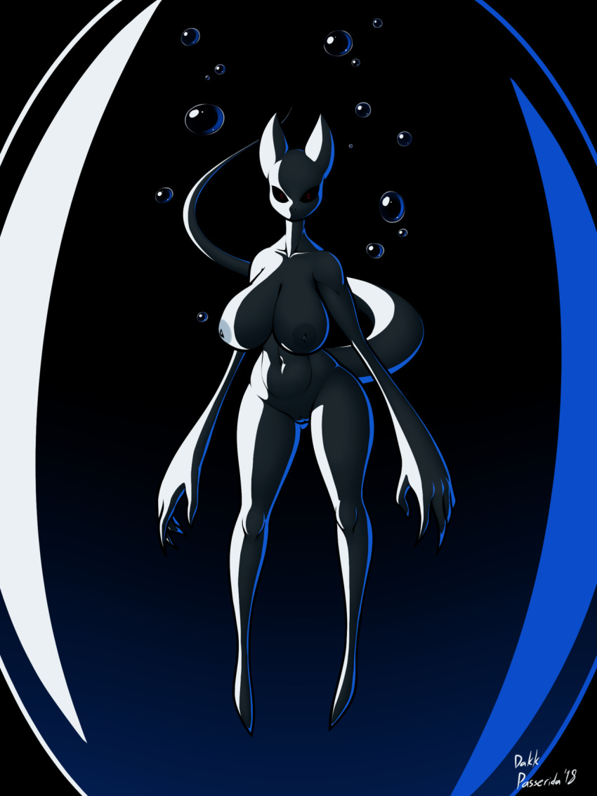 2018 5_fingers alien anthro belly big_breasts black_sclera breasts dakkpasserida earthbound earthbound_(series) female female_only front_view giegue humanoid looking_at_viewer mother_(series) navel nintendo nipples nude pussy red_eyes solo video_games