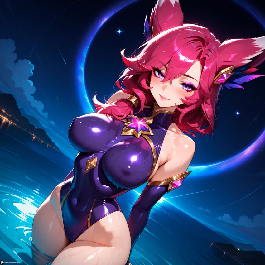 1female 1girls ai_generated animal_ears ass belly_button big_ass big_breasts bird_girl blush blushing_at_viewer boob breasts child_bearing_hips cosmic_background covered_nipples curvy curvy_female curvy_figure dominatrix fantasy female huge huge_ass innie_belly_button league_of_legends light-skinned_female long_hair looking_at_viewer magic magical_girl navel outdoors pale-skinned_female patreon presenting_breasts red_eyes riot_games sensual sexually_suggestive sexy shiny_skin solo solo_female solo_focus stable_diffusion star_guardian_series star_guardian_xayah stblfantasy suggestive thick thick_thighs thighs toned toned_body toned_female vastaya very_long_hair voluptuous voluptuous_female water wet wet_body xayah