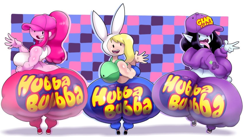 2025 adventure_time ass ass_focus big_ass big_butt black_hair blonde_hair bubble_ass bubble_butt butt_focus crowthemadcat crowundeadcat dumptruck_ass dumptruck_butt fang_out fangs fionna_and_cake fionna_the_human_girl grape happy happy_female high_quality high_resolution highres hoodie hubba_bubba hyper hyper_ass hyper_butt long_hair looking_at_viewer looking_back looking_happy marceline pink_body pink_bottomwear pink_skin plump plump_ass plump_butt plump_thighs pointy_ears princess_bubblebutt princess_bubblegum purple_clothing tank_top text_on_clothing thedeathcrow05 thick thick_butt thick_thighs trio vampire vampire_girl wide_ass wide_hips wide_thighs