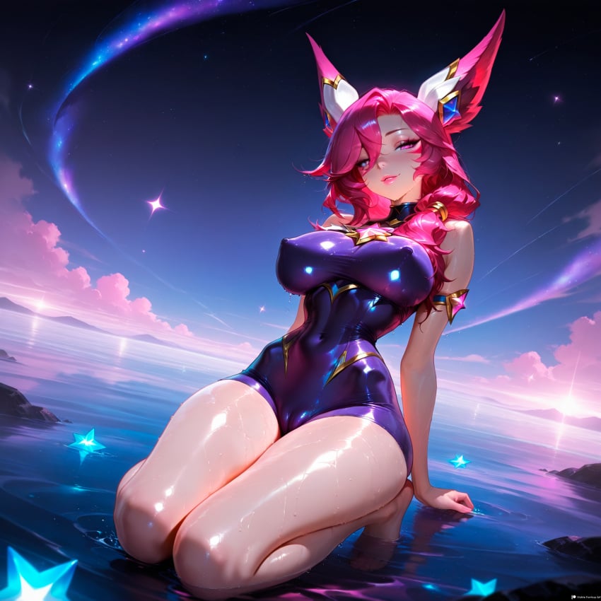 1female 1girls ai_generated animal_ears ass belly_button big_ass big_breasts bird_girl blush blushing_at_viewer boob breasts cameltoe child_bearing_hips cosmic_background covered_nipples curvy curvy_female curvy_figure dominatrix fantasy female huge huge_ass innie_belly_button league_of_legends light-skinned_female long_hair looking_at_viewer magic magical_girl navel outdoors pale-skinned_female patreon presenting_breasts red_eyes riot_games sensual sexually_suggestive sexy shiny_skin solo solo_female solo_focus stable_diffusion star_guardian_series star_guardian_xayah stblfantasy suggestive thick thick_thighs thighs toned toned_body toned_female vastaya very_long_hair voluptuous voluptuous_female water wet wet_body xayah