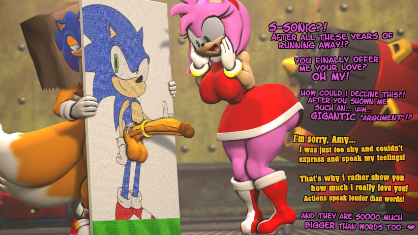 Amy Rose (Sega) Rule 34 Image