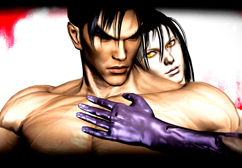 3d jin_kazama jun_kazama kazama_jin kazama_jun tagme tekken unknown_(tekken)