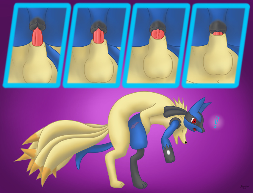 ! 1boy 1girls 2018 anatomically_correct anatomically_correct_pussy animal_genitalia animal_penis animal_pussy anthro anthro_on_feral anthro_penetrated anus ass balls big_tail biped blue_fur canine canine_penis canine_pussy close-up closed_eyes dawnlux digitigrade doggy_style duo erection female female_penetrated feral feral_on_anthro feral_penetrating feral_penetrating_anthro forced fur furry hi_res interspecies knot knotting long_tail lucario male male_penetrating mammal multi_tail multicolored_fur ninetales nintendo nude oblivious open_mouth paws penetration penile_penetration penis pokemon pokemon_(species) pokemon_dppt pokemon_rgby purple_background pussy quadruped rape red_eyes sequence sex simple_background size_difference smile source_request standing straight surprise tail thick_thighs vaginal_penetration video_games wide_hips yellow_fur zoophilia