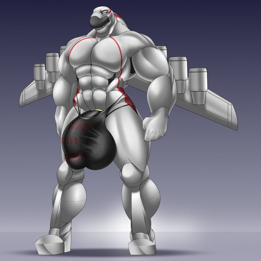 2018 aeromorph aircraft an-225 anthro bulge clothing fenrir_(nolollygagging) huge_balls huge_cock humanoid_penis hyper hyper_bulge living_aircraft living_machine machine male male_only mostly_nude muscular muscular_male nolollygagging original original_character penis penis_outline solo standing underwear wings