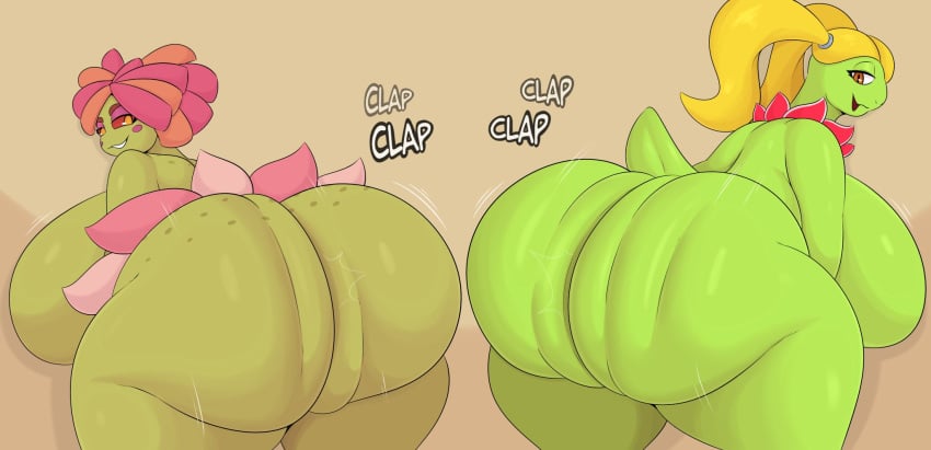 ass bellossom big_ass coffee_demon female flower meganium pigtails pokemon pokemon_(species) tagme twerking verlia_(runningdlog)