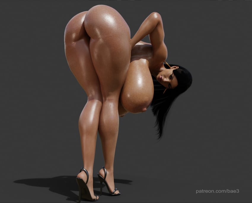 1girls 3d 3d_background ass assuming_position bae3 bent_over big_ass big_breasts big_earrings big_nipples black_hair breasts bust busty curvaceous curvy curvy_figure dat_ass earrings egyptian egyptian_female erect_nipples eyeliner farah female female_focus giant_nipples gluteal_fold grey_background hair hanging_breasts heavy_breasts heels high_heels hips hoop_earrings hourglass_figure huge_ass huge_breasts huge_nipples kneepits large_ass large_breasts large_nipples legend_of_queen_opala legs long_hair long_legs massive_nipples mature mature_female nipples pendulous_breasts puffy_nipples rear_view round_ass slim_waist standing stiletto_heels tan-skinned_female tan_body tan_skin thick thick_hips thick_legs thick_nipples thick_thighs thighs top_heavy voluptuous waist wide_hips