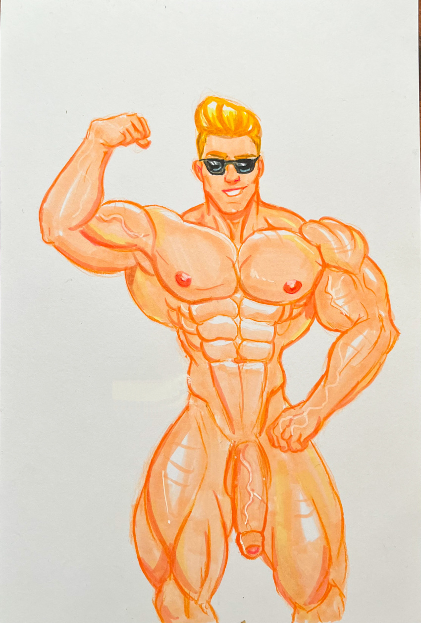 big_penis blueboybara johnny_bravo johnny_bravo_(series) male male_only tagme