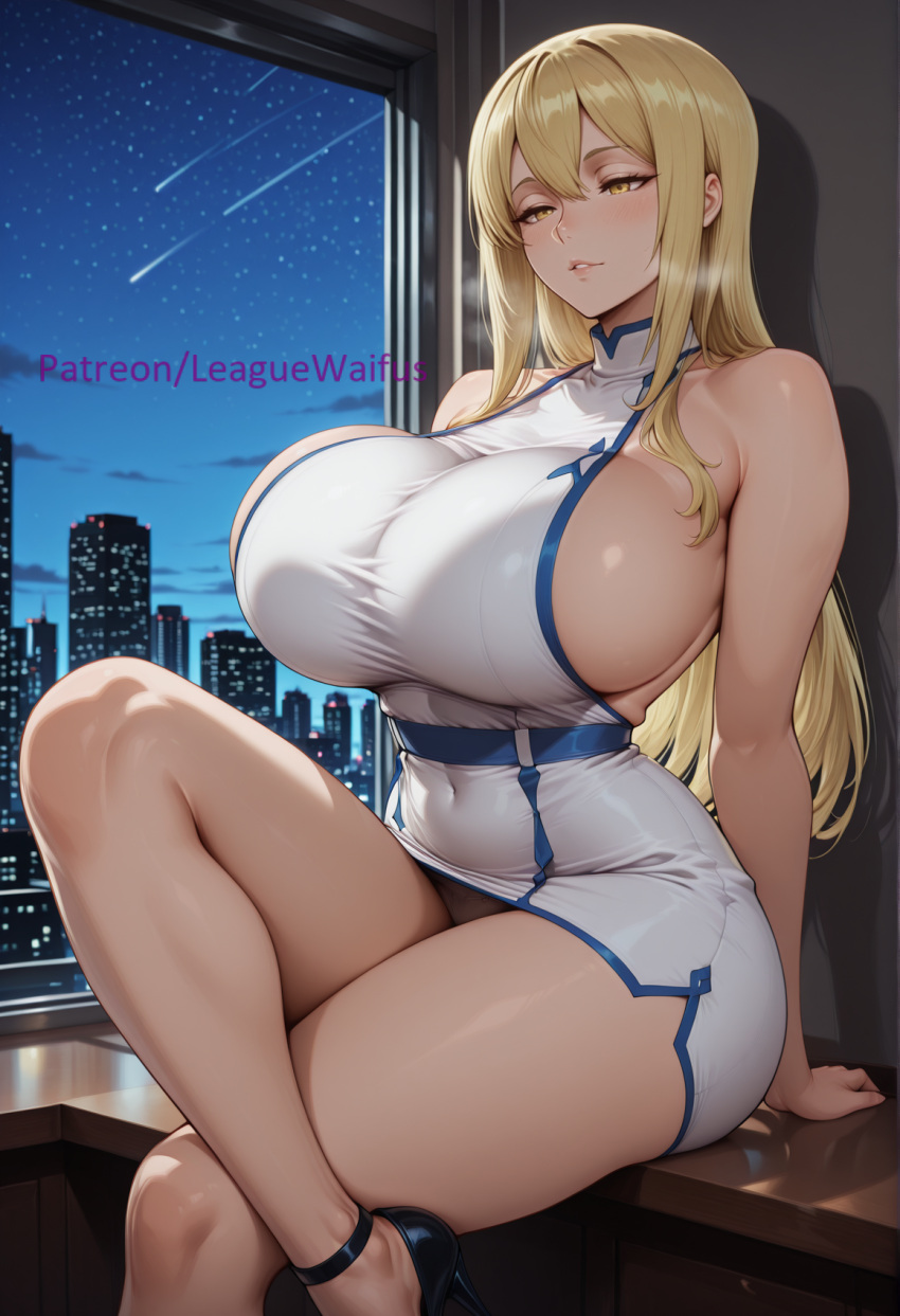 Aiz Wallenstein (Dungeon Ni Deai Wo Motomeru No Wa Machigatteiru Darou Ka) Rule 34 Image