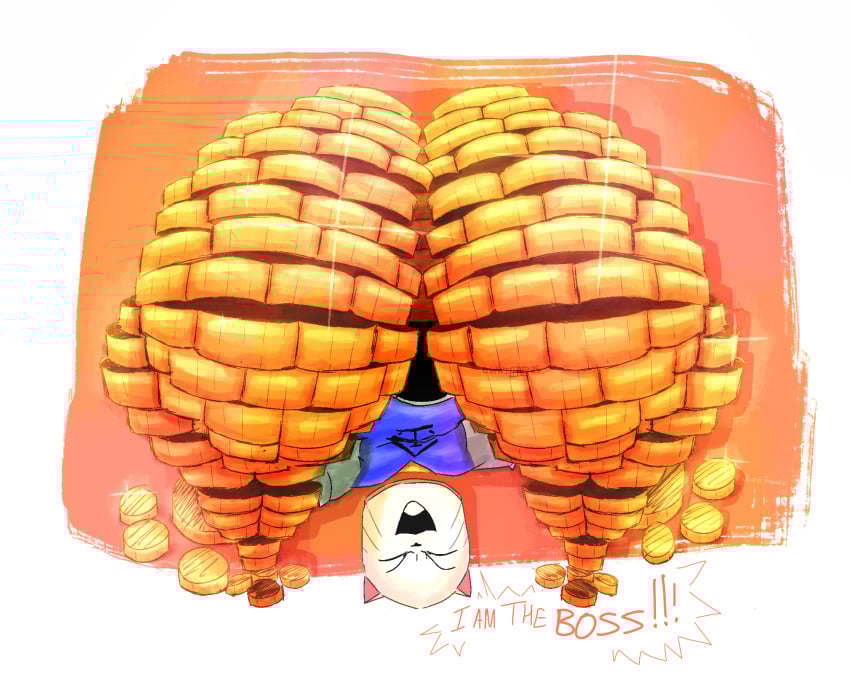 anthro ass big_ass big_butt bottom_heavy bottom_heavy_femboy bottomless bottomless_male bubble_butt cjk_character clothed clothing coin domestic_cat downward_dog dream_bbq ena_(series) felid feline felis femboy glistening glistening_body glistening_butt gold_(metal) gold_coin hi_res huge_ass huge_butt hyper hyper_ass hyper_butt jazz_hands kane_(dream_bbq) kane_(ena) living_coin looking_at_viewer lumiink male mammal misleading_thumbnail presenting shirt shirt_only thick_thighs topwear topwear_only
