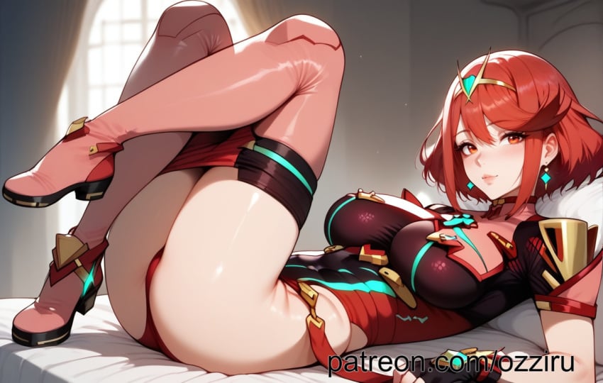 ai_generated female ozziru pyra xenoblade_(series) xenoblade_chronicles_2