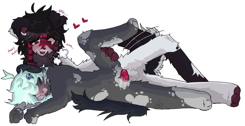 anthro anthro_female anthro_male anthro_on_anthro anthro_penetrated canine_genitalia canine_penis clitoris dubious_consent fur furry furry_female furry_male furry_only hetero_sex implied_rape kidneykrush knot knotted_penis knotting male/female oc ocs original_character original_characters panting paws penetration penis penis_in_pussy pussy sleep_molestation sleep_sex stomach_bulge straight straight_sex tail_wagging vaginal_juices vaginal_sex wagging_tail