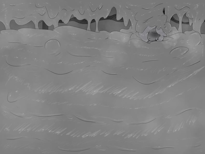1futa after_masturbation bed bedroom closed_eyes creamy_cum cum cum_everywhere cum_flood cum_on_self excessive_cum flooding futa_only futanari greyscale hair_over_one_eye intersex mario_(series) monochrome nintendo princess_rosalina slinkmayker solo solo_futa steam steamy_breath steamy_cum super_mario_galaxy