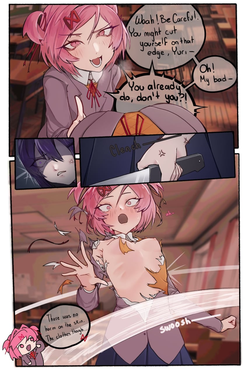 Natsuki (Doki Doki Literature Club) Rule 34 Image