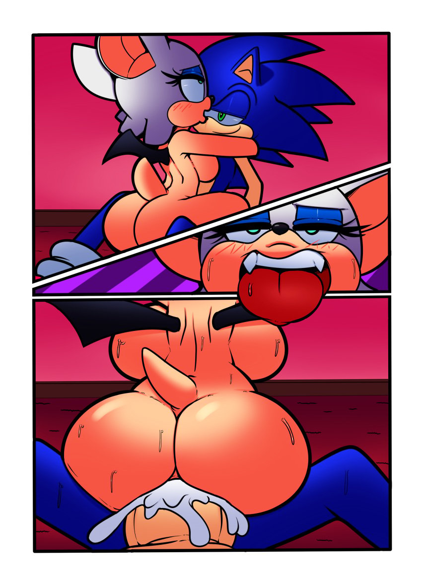 ahe_gao ass bat big_breasts big_butt big_penis breasts cloudz comic cum cum_in_pussy cum_inside female hedgehog huge_breasts huge_butt huge_cock looking_pleasured male mammal penis rouge_the_bat sex sonic_(series) sonic_the_hedgehog superbunnygt