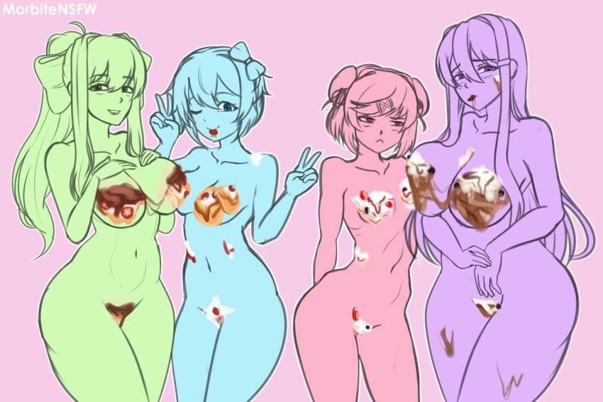 Monika (Doki Doki Literature Club) Rule 34 Image