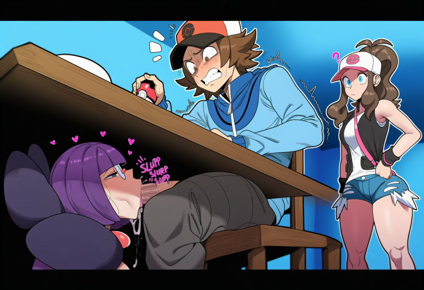 Hilbert (Pokemon) Rule 34 Image