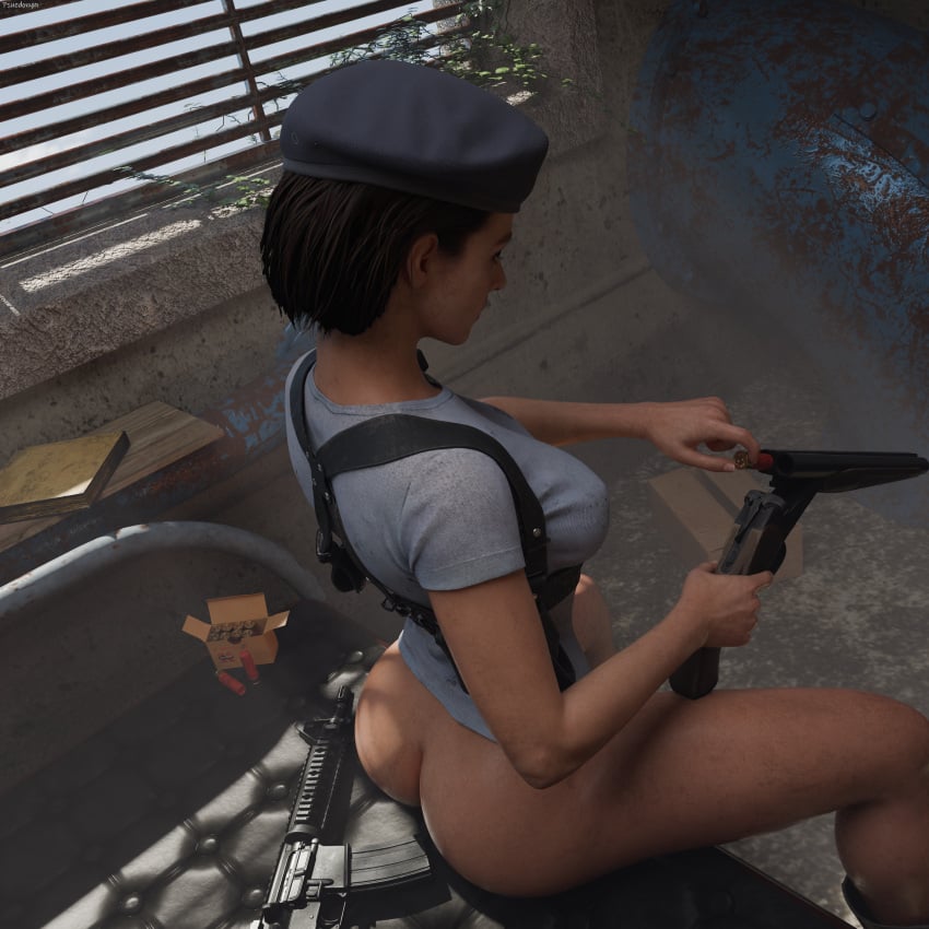 Jill Valentine (Sasha Zotova) Rule 34 Image