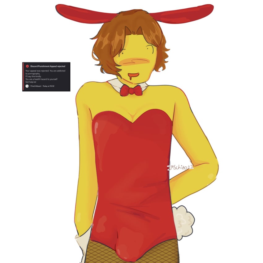 1boy alexei_tarasov blood_debt bunny_ears bunny_tail bunnysuit hand_behind_back male solo