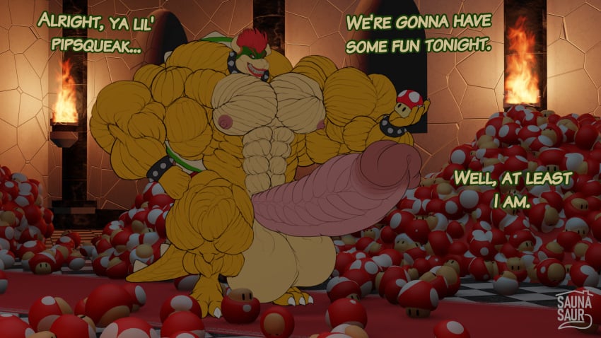 Bowser (Mario (Series)) Rule 34 Image