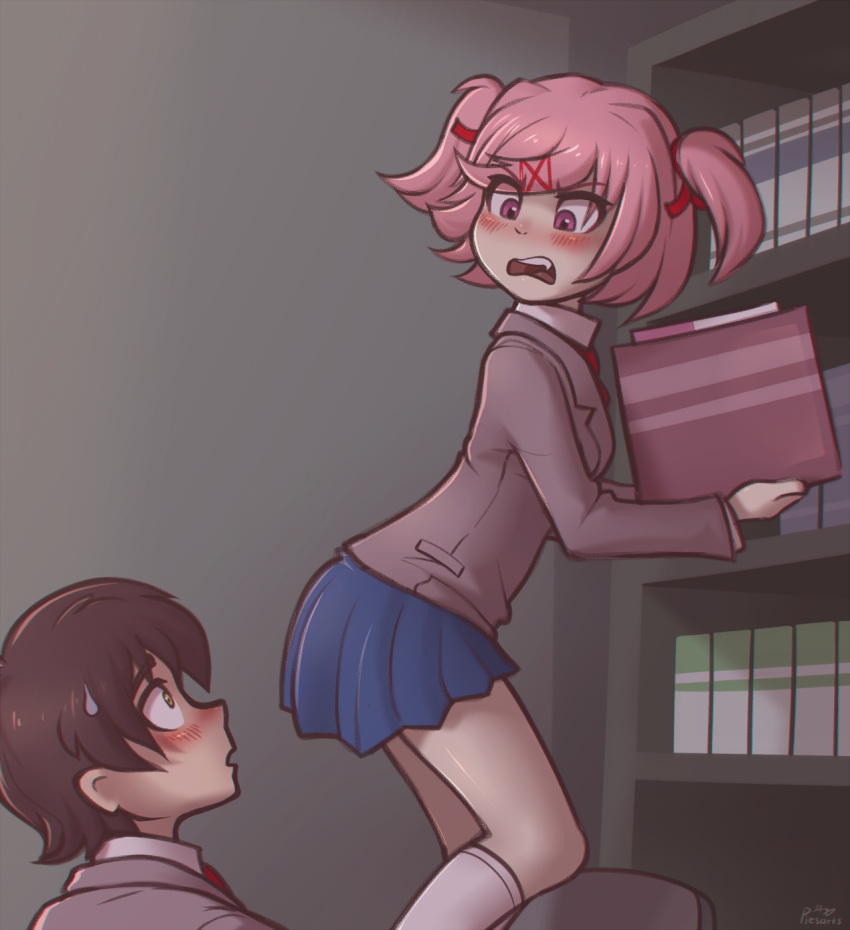 Natsuki (Doki Doki Literature Club) Rule 34 Image