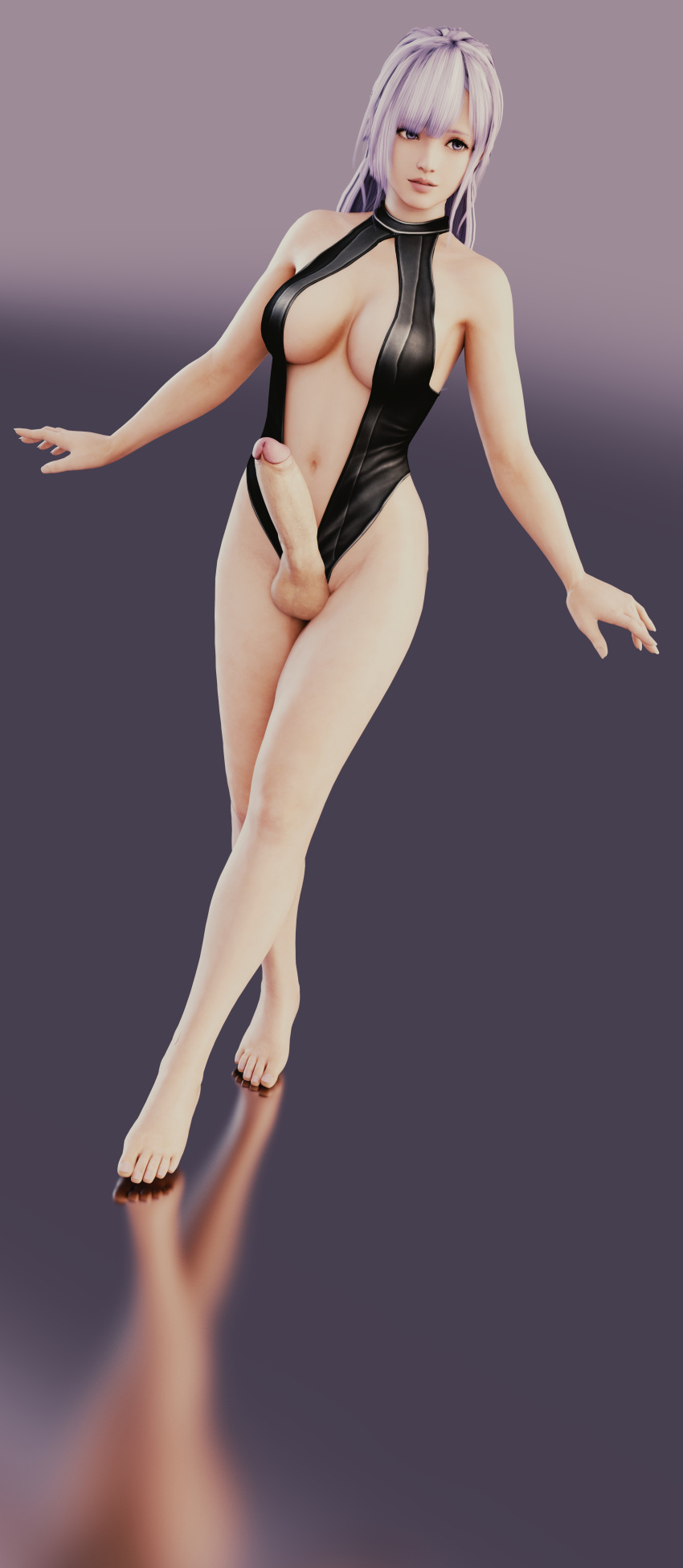 3d barefoot dead_or_alive dead_or_alive_xtreme_venus_vacation fiona_(doa) futa_only futanari huge_cock intersex penis render rook3791