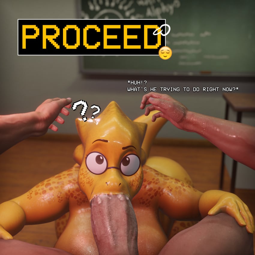 Alphys (Deltarune) Rule 34 Image