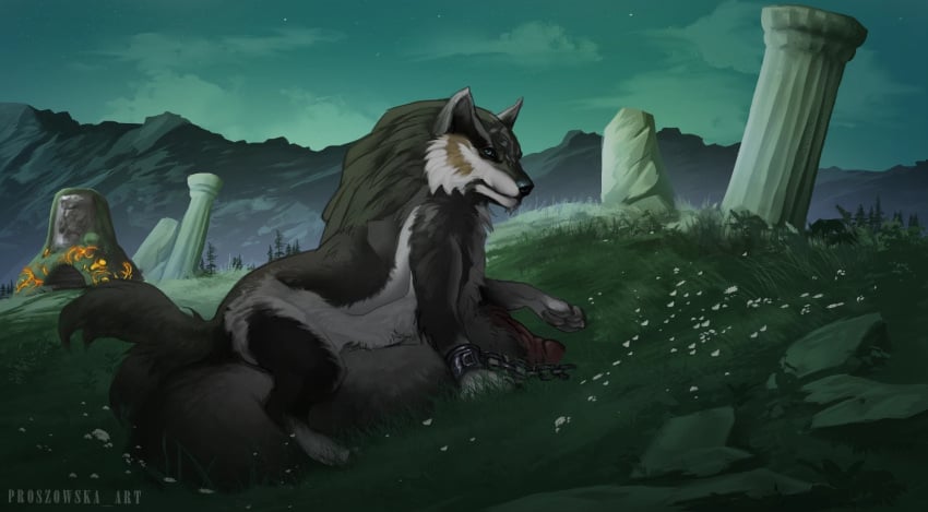 Wolf Link (Breath Of The Wild) Rule 34 Image