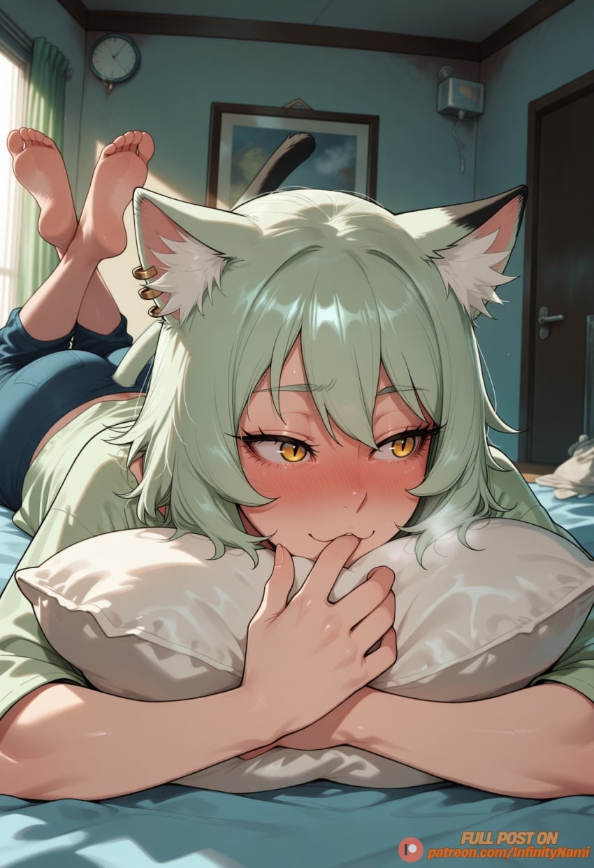 Yaniko Satou (Chainsmoker Cat) Rule 34 Image