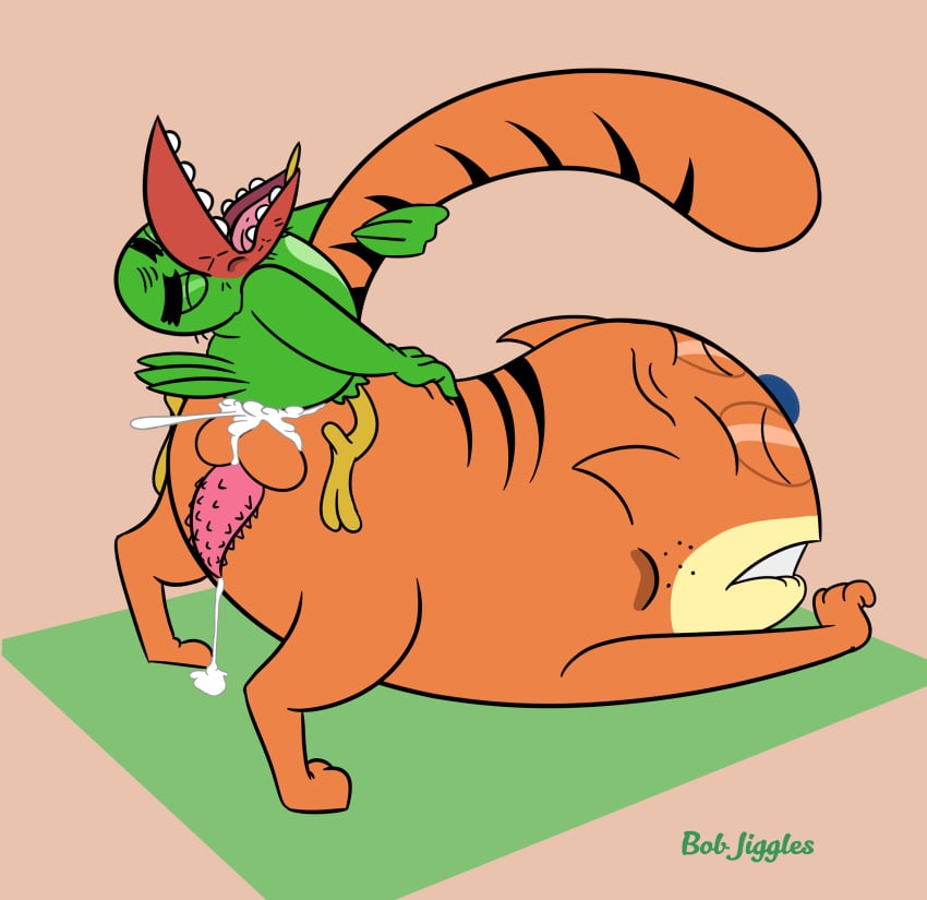 absurd_res anal anal_sex anthro avian balls beak big_tail bird blue_nose bob-jiggles bodily_fluids canary clenched_teeth closed_eyes cum cum_in_ass cum_inside cum_on_ground cumshot disney domestic_cat duo ejaculation eyebrows feathers felid feline felis finch from_behind_position fur genital_fluids genitals green_body green_fur hi_res holding_tail interspecies long_tail looking_pleasured male male/male mammal markings mr_jolly open_mouth orange_body orange_fur oscine passerine penetration penile_spines penis pointy_ears pretty_boy_(teacher&#039;s_pet) raised_head red_beak rounded_teeth sex size_difference stretching striped_body striped_fur striped_markings stripes tabby_cat tail tail_feathers teacher&#039;s_pet teeth teeth_showing thick_eyebrows toothed_beak toothpick