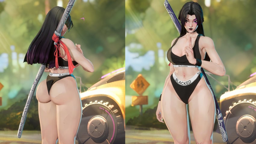 Psylocke (Sai) (Vengeance) Rule 34 Image