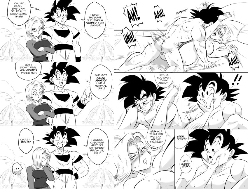 Android 18 (Dragon Ball) Rule 34 Image