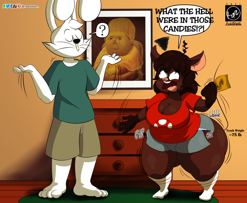 Gwen Martin (Jade Rabbit (Rarehare)) Rule 34 Image