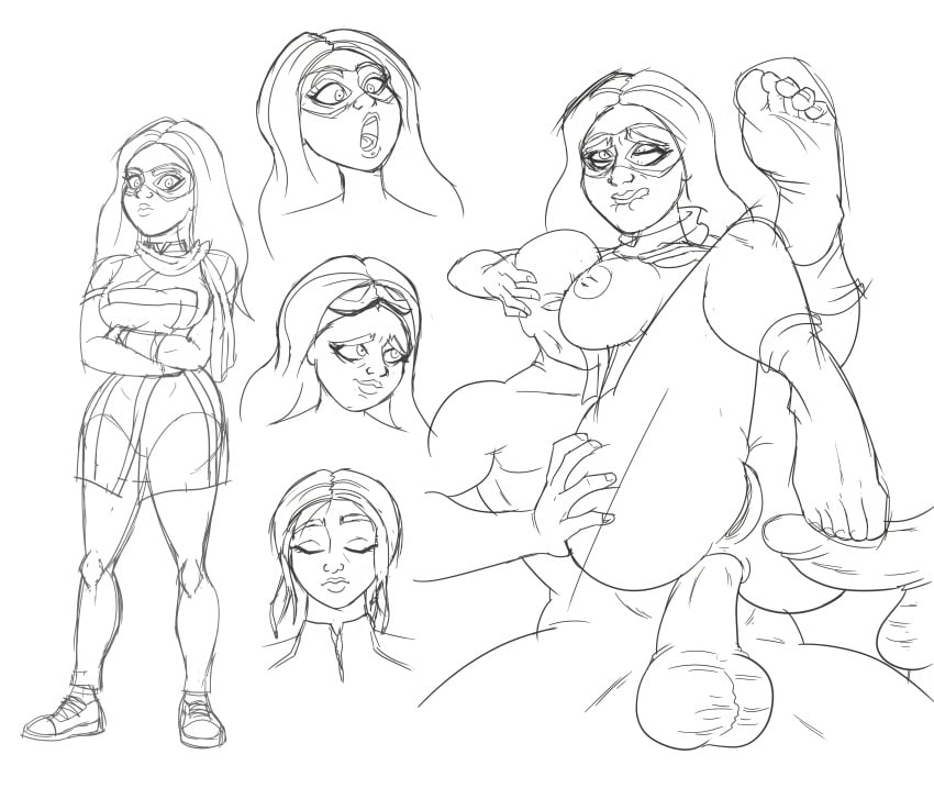 Iman Vellani (Marvel) Rule 34 Image