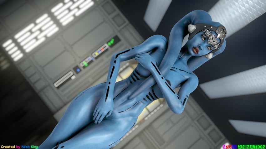 1girls alien alien_girl alien_humanoid blue-skinned_female blue_body blue_skin breasts chest digital_media_(artwork) female hair_tentacles hips hourglass_figure humanoid legs mature mature_female n3dwanimantion nick_king slim slim_waist star_wars tentacle_hair thighs twi'lek waist