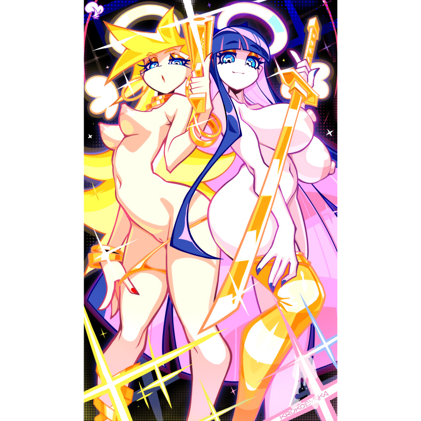 Panty Anarchy (Panty & Stocking With Garterbelt) Rule 34 Image