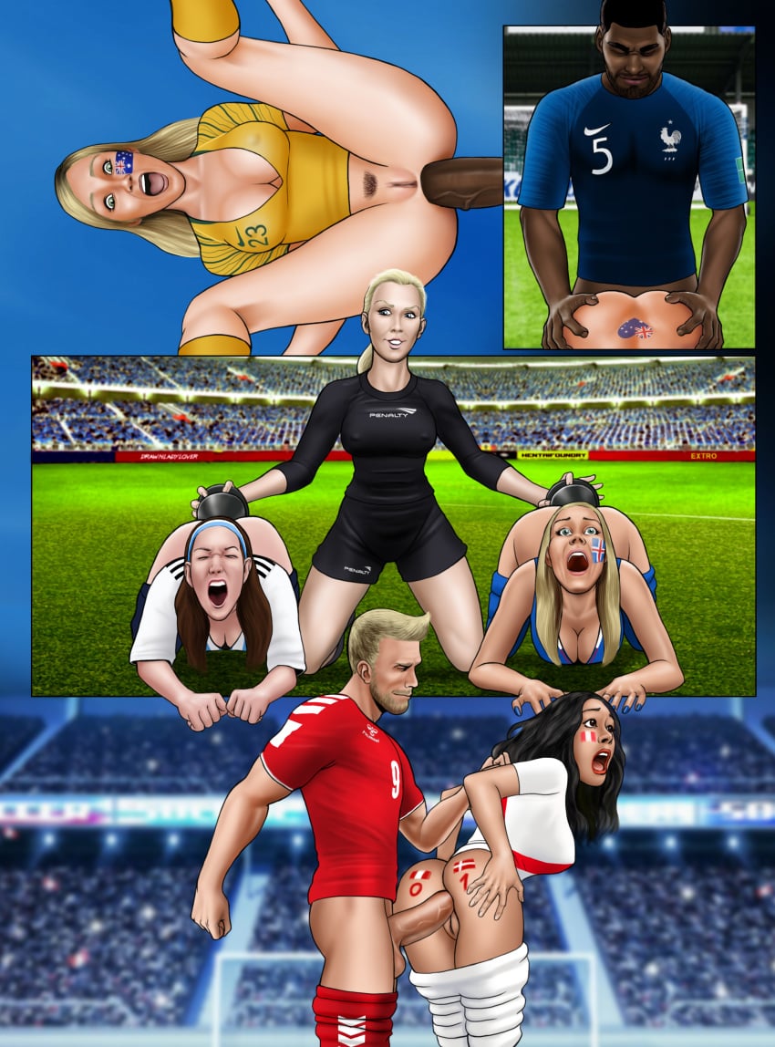 2018_fifa_world_cup adidas anal anal_sex argentina ass australia bottomless buggery buttplug defeat defeated denmark extro federacion_peruana_del_futbol femdom fernanda_colombo_uliana football france huge_buttplug humiliation iceland latina national_personification nicolai_jorgensen nike painal penalty_game penis peru peruvian_female referee samuel_umtiti score soccer soccer_shoes soccer_uniform socks sports straight uniform victory world_cup