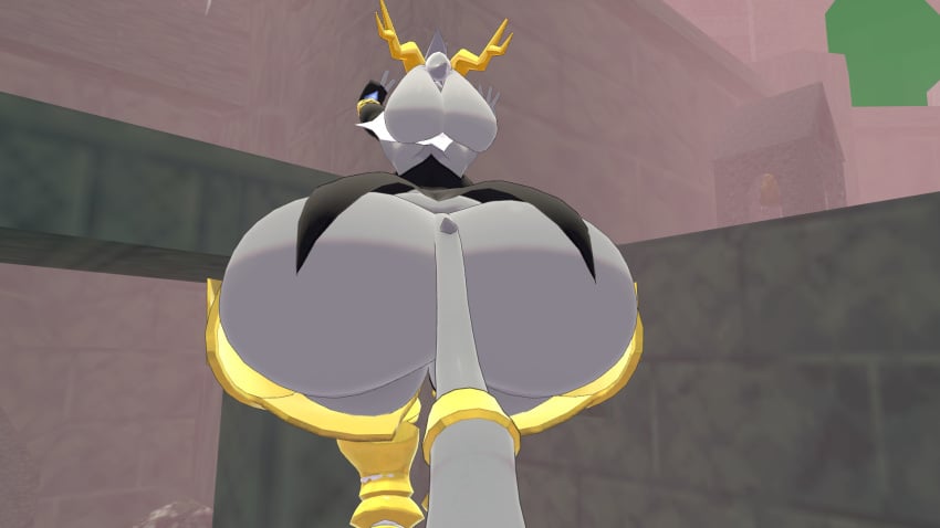 big_ass bubble_butt female furry huge_ass hyper_ass nonarycubed pseudoregalia sybil_(pseudoregalia) thick_thighs vrchat wide_hips zer0264