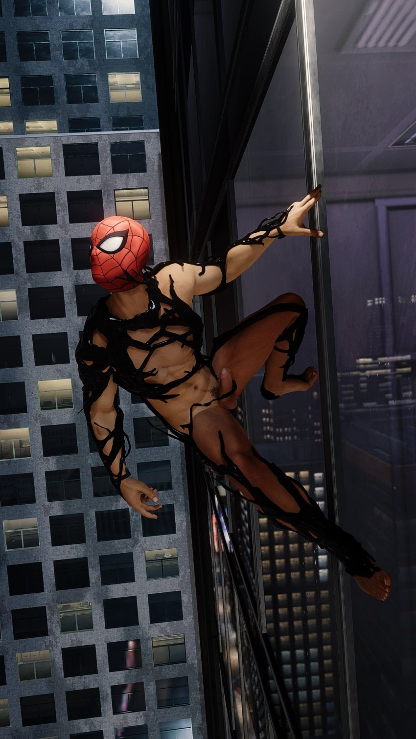 big_ass big_butt big_penis male_only marvel marvel_comics mods muscle muscles spider-man spider-man_(ps4) spider-man_(series) venom_(marvel)