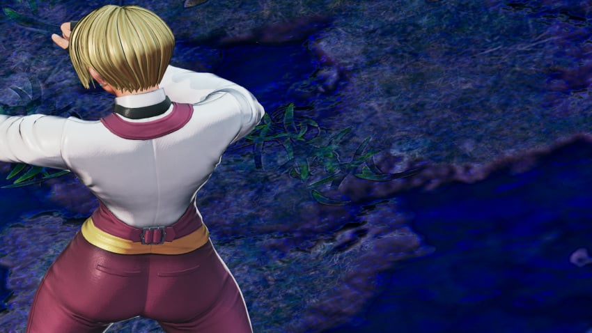 1girls 2024 3d artist_request ass big_ass blonde_hair earrings female from_behind gloves huge_ass jpg king_(snk) king_of_fighters leather light-skinned_female light_skin long_sleeves outdoors outside pants png rain round_butt screenshot shirt short_hair suit tagme voluptuous voluptuous_female water wet white_shirt wide_hips