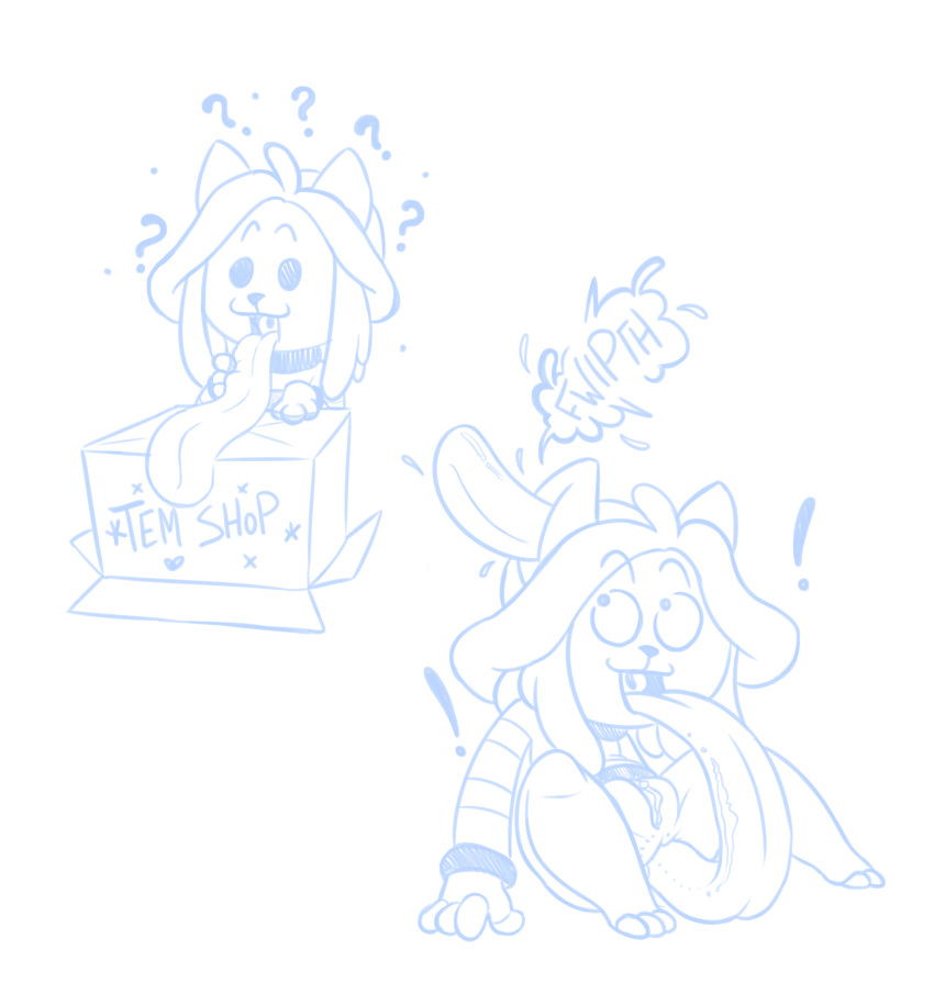Temmie (Undertale) Rule 34 Image