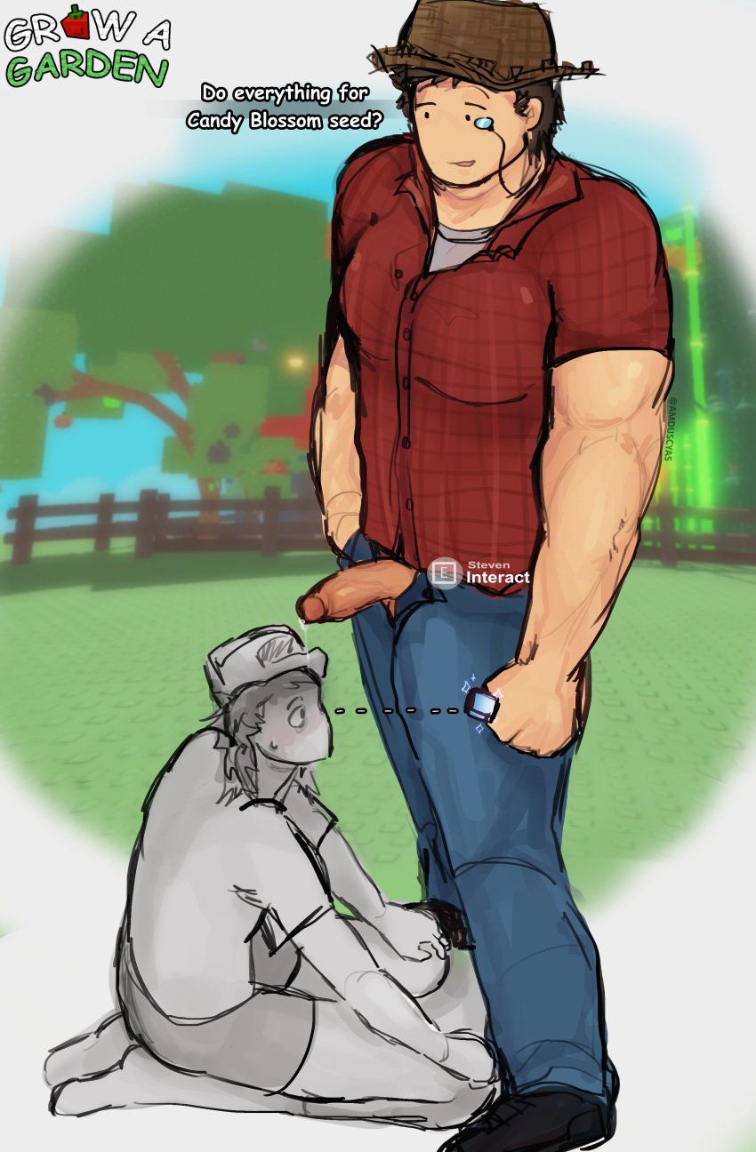 grow_a_garden roblox roblox_avatar roblox_background roblox_game roblox_studio robloxian steven_(grow_a_garden)