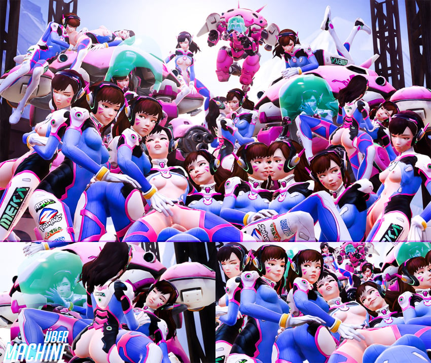 3d ass clones cunnilingus d.va facesitting fingering kissing making_out nipples orgy overwatch pussy selfcest sitting_on_face sitting_on_person source_filmmaker tasting_self tribadism ubermachineworks yuri