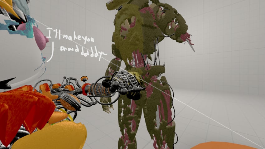 3d faceless_female faceless_male father_and_daughter five_nights_at_freddy's fnaf fnaf1st_1st1 freddy_fazbear's_pizzeria_simulator hand_on_penis incest looking_up scottgames scrap_baby scrap_baby_(fnaf) scraptrap scraptrap_(fnaf) sfm source_filmmaker straight stroking_penis tagme