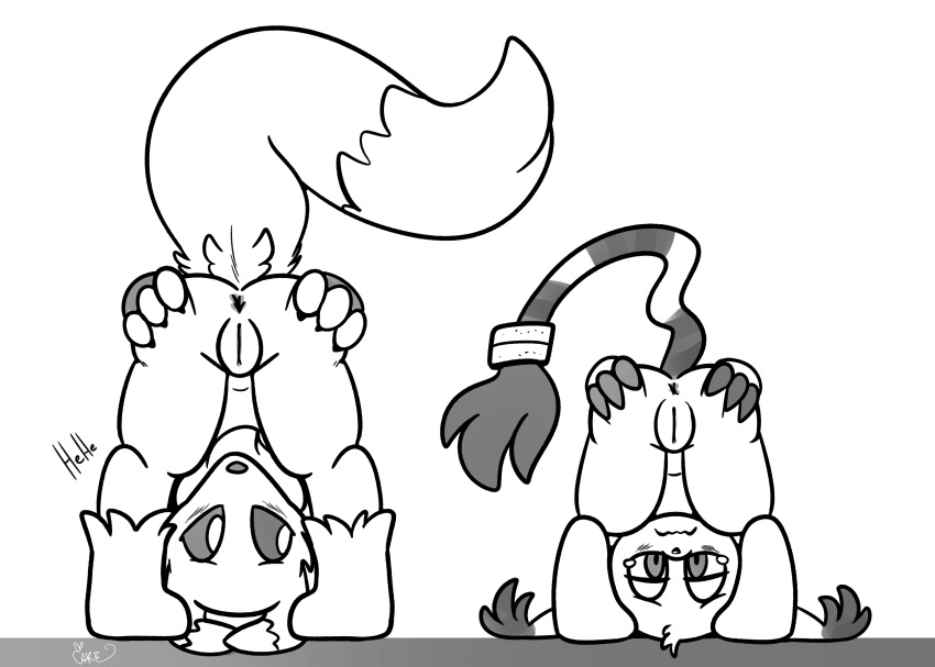 anthro circumcised cut digimon digimon_(species) gatomon pussy renamon