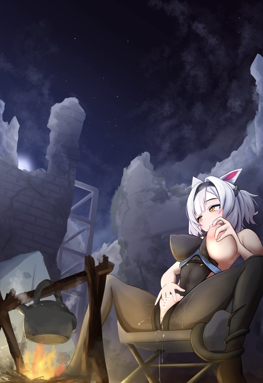 Scavenger (Arknights) Rule 34 Image