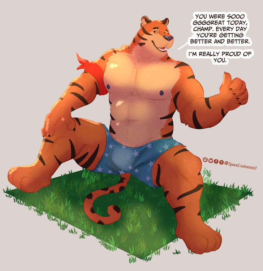 Tony The Tiger (Frosted Flakes) Rule 34 Image